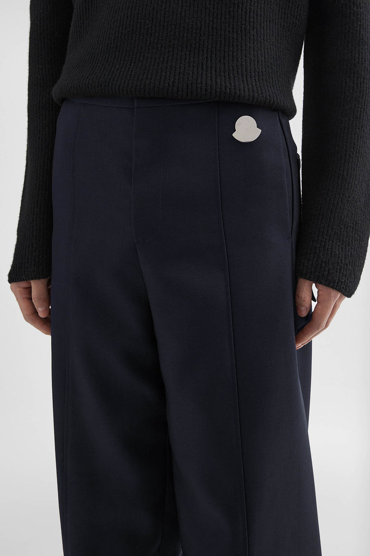 Moncler + Jil Sander Wool Gabardine Tailored Trousers