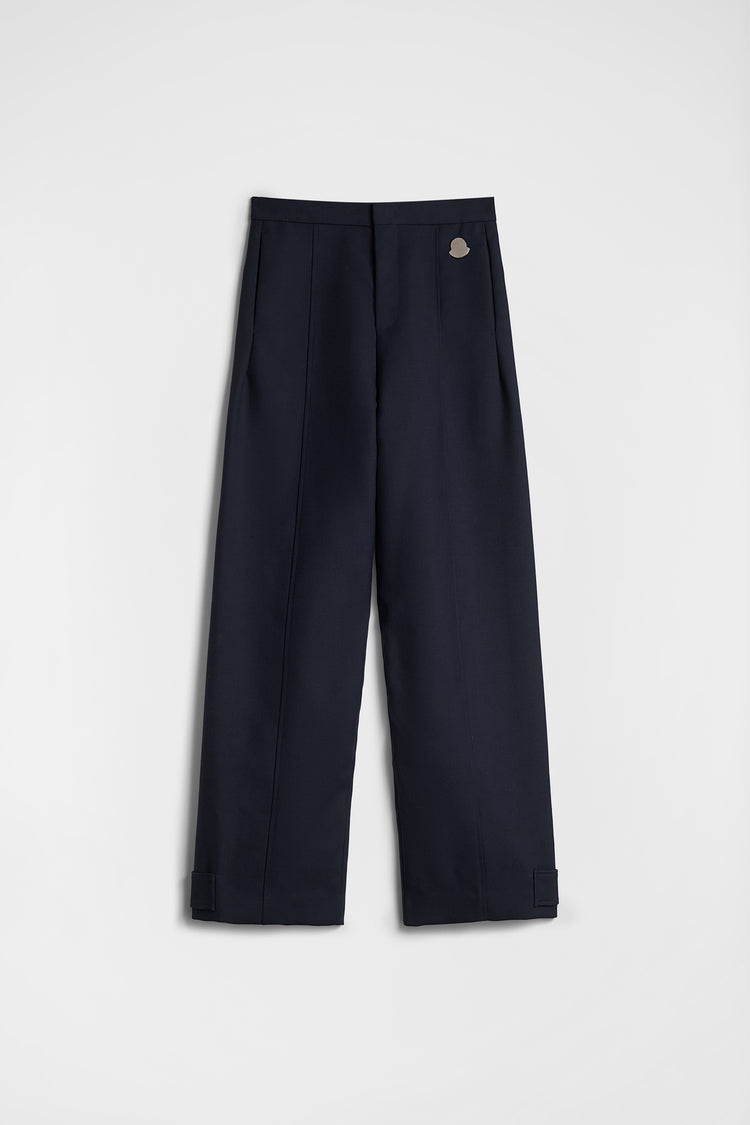 Moncler + Jil Sander Wool Gabardine Tailored Trousers